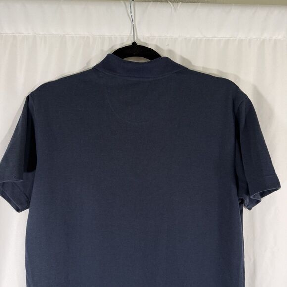 Jack Wolfskin Polo Men's Small Navy Blue Collared Short Sleeve Embroidered - Picture 10 of 11